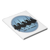 Tribute Notepad, damit wir nicht vergessen, Notepa Notizblock (angewinkelt)
