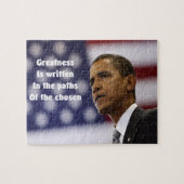 Tribute-Puzzle Barack Obama Puzzle (Horizontal)