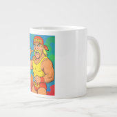 Tribute to Hulk Hogan Jumbo-Tasse (Vorderseite Rechts)