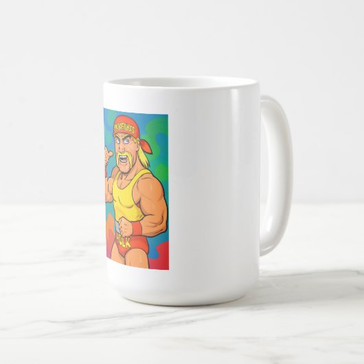 Tribute to Hulk Hogan Kaffeetasse (VorderseiteRechts)