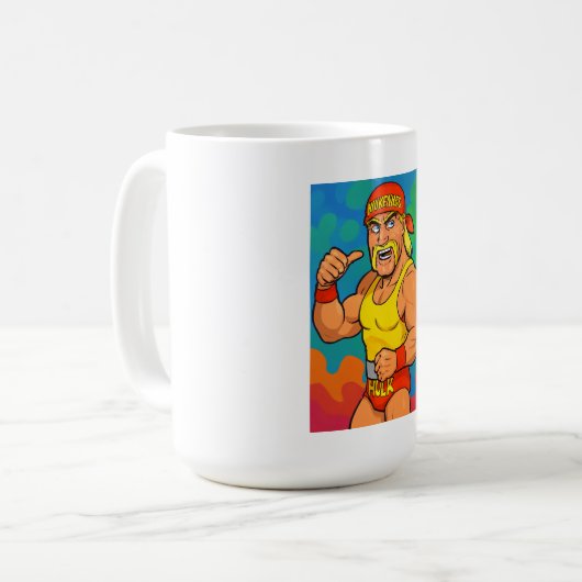 Tribute to Hulk Hogan Kaffeetasse (Vorderseite Links)