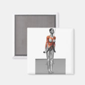 Triceps Push Down Magnet (Vorderseite/Rückseite)