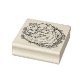 Triceratop Cuddles Rubber Briefmarke Gummistempel (Stempel)