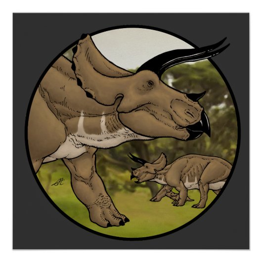 Triceratops #2 poster (Vorderseite)