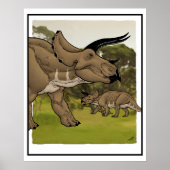 Triceratops #3 poster (Vorne)