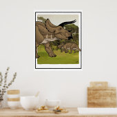 Triceratops #3 poster (Küche)