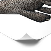 Triceratops Artwork Fotodruck (Ecke)