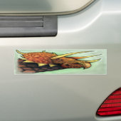 Triceratops Autoaufkleber (Auf Auto)