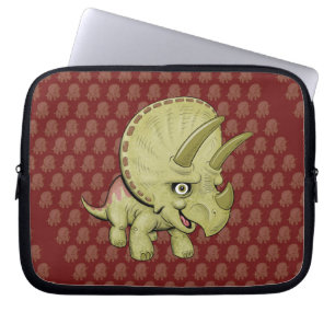 Triceratops Cartoon Laptopschutzhülle