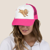 Triceratops-Cartoon Truckerkappe (Beispiel)