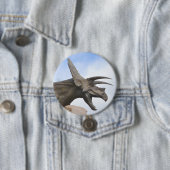 Triceratops Dinosaur Button (Beispiel)