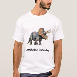 Triceratops-Dinosaur Erstellen Sie Ihren eigenen b T-Shirt
