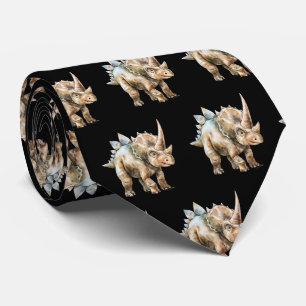 Triceratops-Dinosaur-Halsband Krawatte