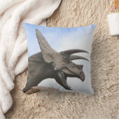 Triceratops Dinosaur Kissen (Decke)