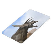 Triceratops Dinosaur Magnet (Linke Seite)