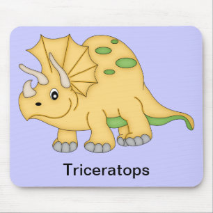 Triceratops Dinosaur Mousepad