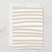 Triceratops Dinosaur Neutral Baby Shower Party Einladung (Rückseite)