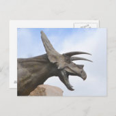 Triceratops Dinosaur Postkarte (Vorne/Hinten)