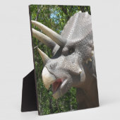 Triceratops dinosaurier fotoplatte (Seite)