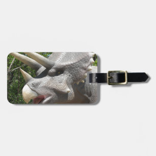 Triceratops dinosaurier gepäckanhänger