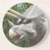 Triceratops dinosaurier getränkeuntersetzer (Vorne)
