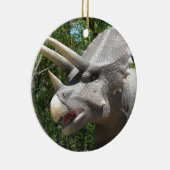 Triceratops dinosaurier keramik ornament (Rechts)