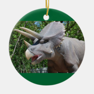 Triceratops Dinosaurier Keramikornament