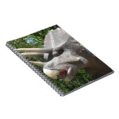Triceratops dinosaurier notizblock (Rechte Seite)