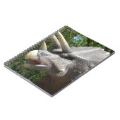 Triceratops dinosaurier notizblock (Linke Seite)
