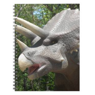 Triceratops dinosaurier notizblock