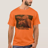 Triceratops/Dinosaurier T-Shirt (Vorderseite)