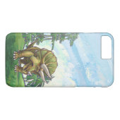 Triceratops Electronics Case-Mate iPhone Hülle (Rückseite (Horizontal))