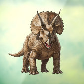 Triceratops Fensteraufkleber (Blatt 3)