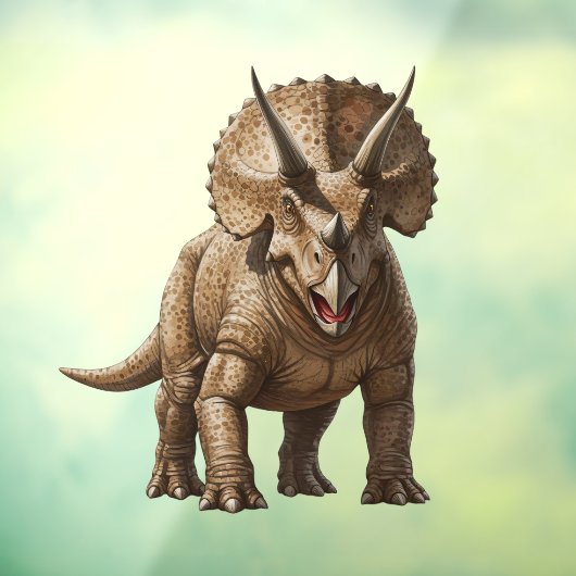 Triceratops Fensteraufkleber (Blatt 3)