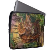 Triceratops Forest Laptopschutzhülle (Vorne Rechts)