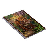 Triceratops Forest Notizblock (Rechte Seite)