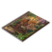 Triceratops Forest Notizblock (Linke Seite)