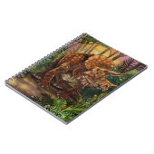 Triceratops Forest Notizblock (Linke Seite)