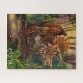 Triceratops Forest Puzzle (Horizontal)