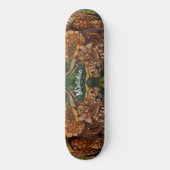 Triceratops Forest Skateboard (Vorderseite)