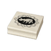 Triceratops Fossil Cameo Gummistempel (Stempel)