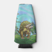 Triceratops Geschenke und Zubehör Flaschenkühler (Vorderseite)