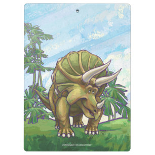 Triceratops Geschenke und Zubehör Klemmbrett