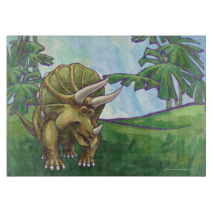 Triceratops Geschenke und Zubehör Schneidebrett