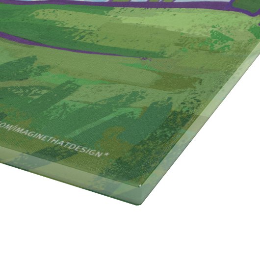 Triceratops Geschenke und Zubehör Schneidebrett (Ecke)