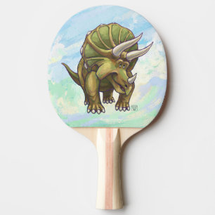 Triceratops Geschenke und Zubehör Tischtennis Schläger