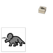 Triceratops  gummistempel (Stempel)
