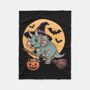 Triceratops Hexenhut Pumpkin Halloween Kostüm Me Fleecedecke