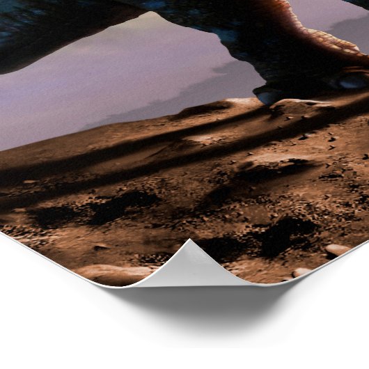 Triceratops Horridus Poster (Ecke)