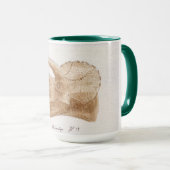 Triceratops Jumbo-Kaffee-Tasse Tasse (VorderseiteRechts)